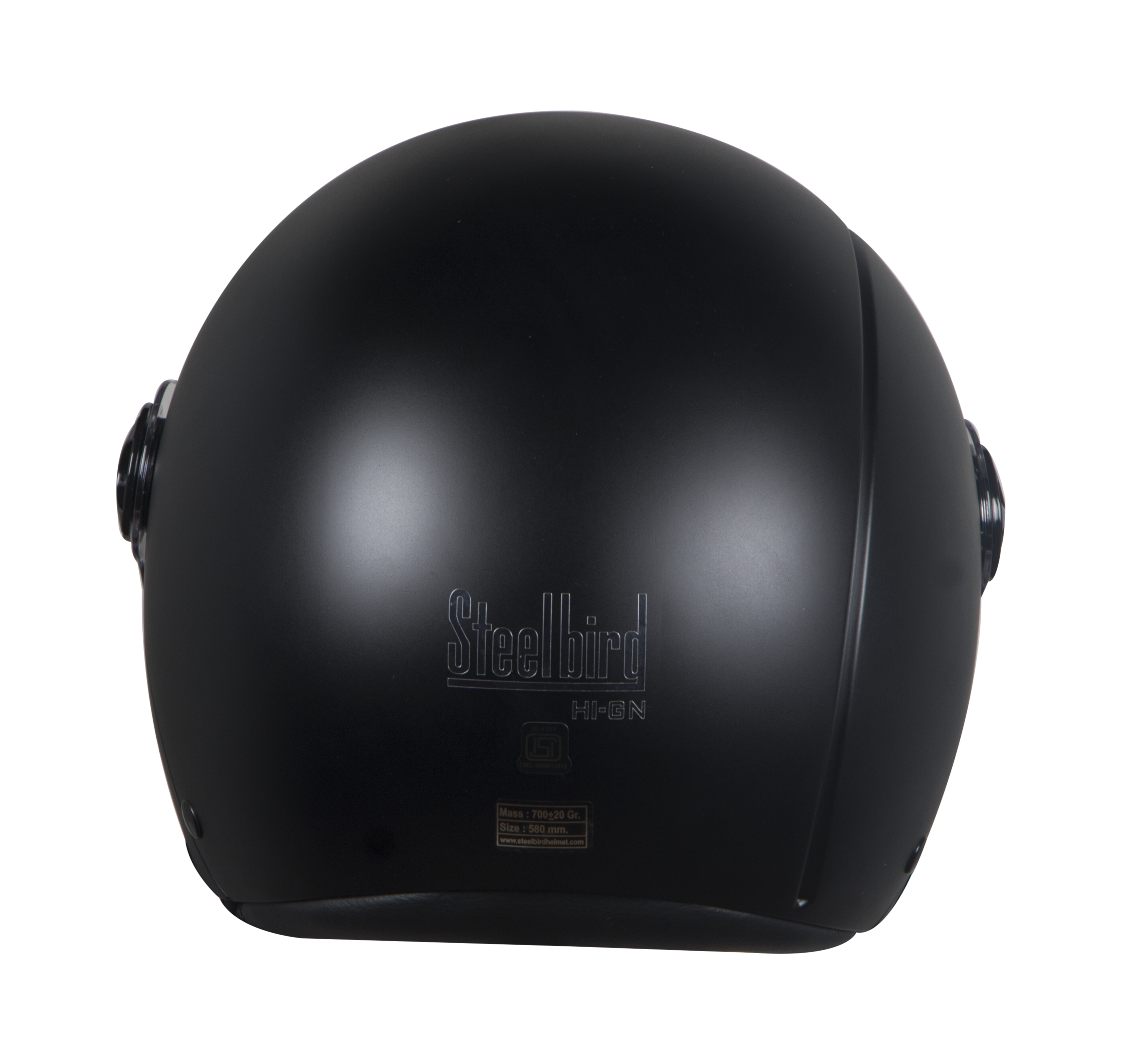 SBH-16 Frost Mat Black (For Girls)( Fitted With Clear Visor Extra Smoke Visor Free)
